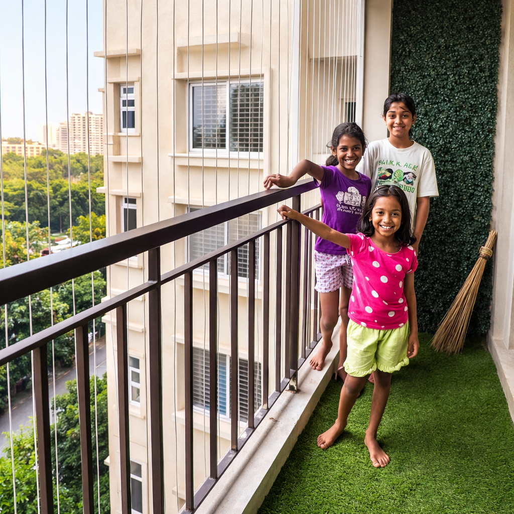 Invisible Grill Fixing Charges in Bangalore